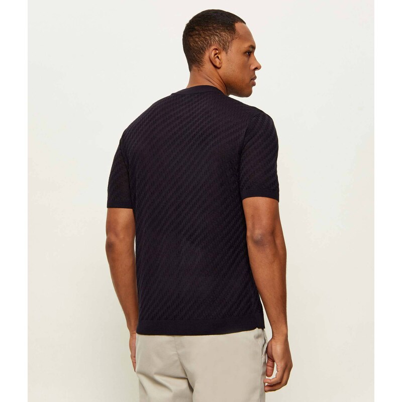 Emporio Armani Svetr | Slim Fit | s příměsí vlny