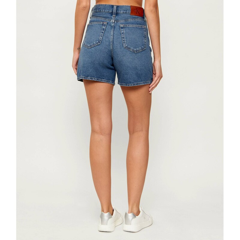 Calvin Klein Jeans Džínové šortky A-LINE | Slim Fit | high rise