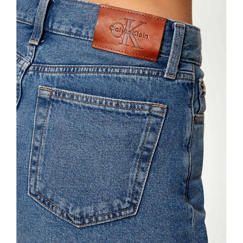 Calvin Klein Jeans Džínové šortky A-LINE | Slim Fit | high rise