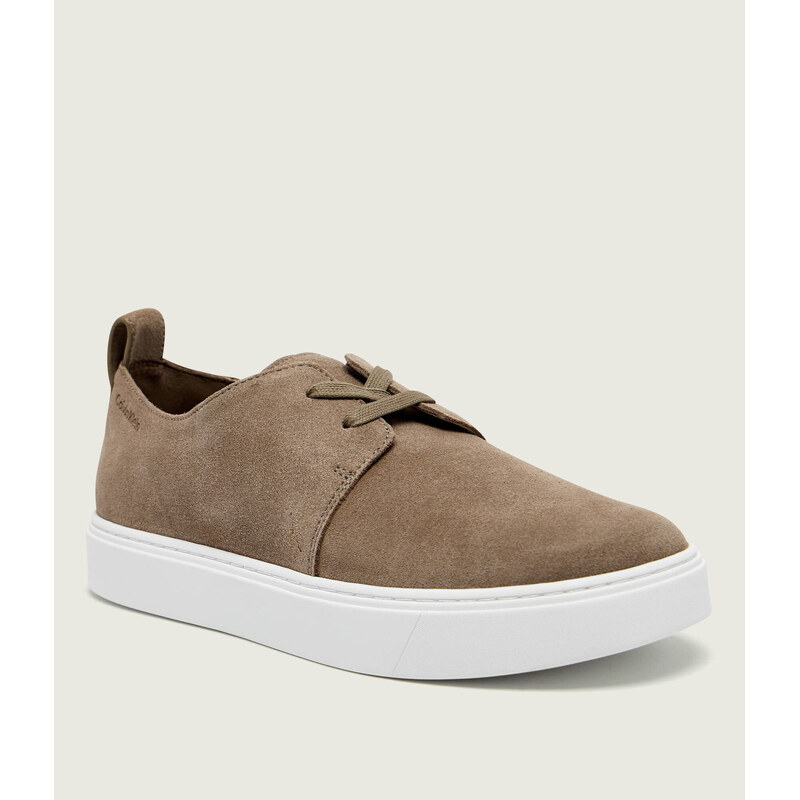 Calvin Klein Tenisky HYBRID CLEAN CUP derby boty | semiš