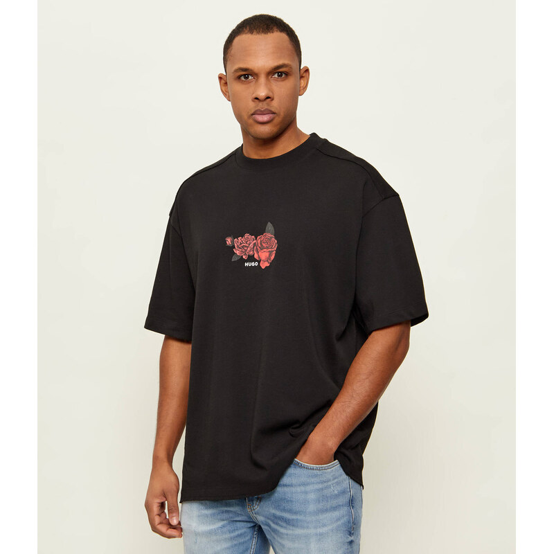 HUGO Tričko Domans | Oversize fit