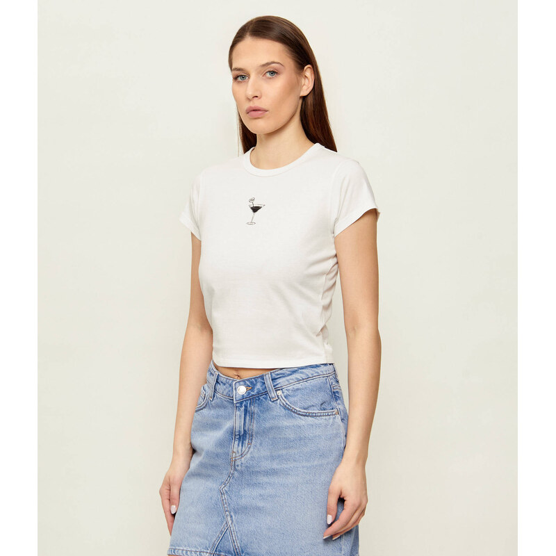Hugo Blue Tričko Dichroma_B | Cropped Fit 113259327