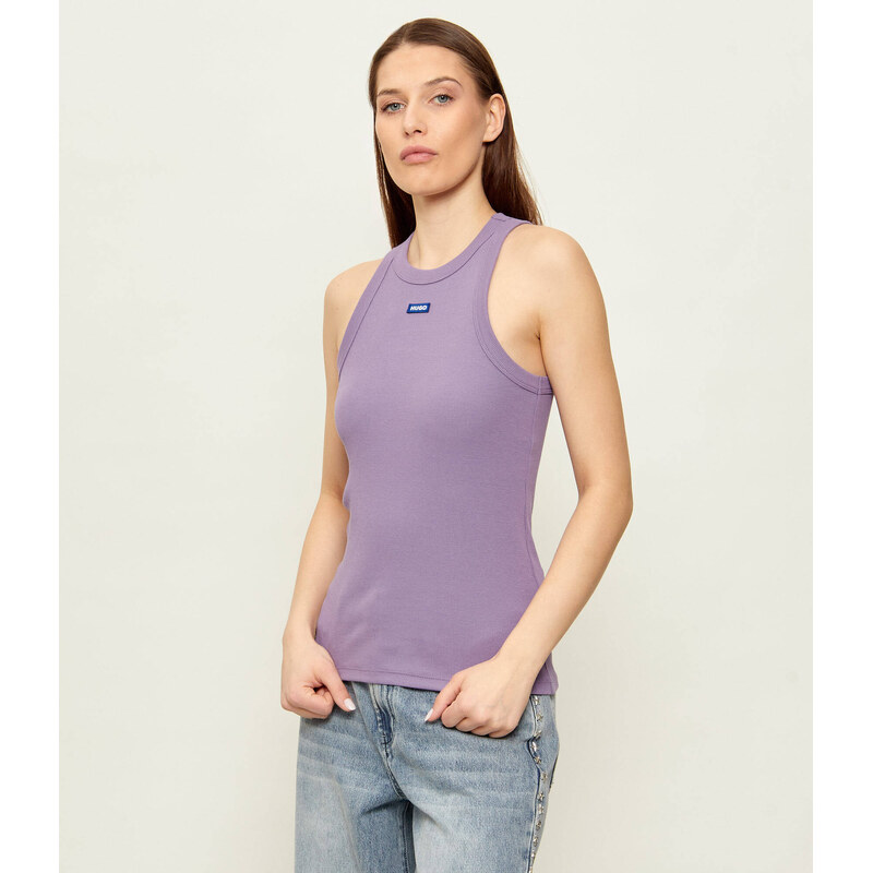 Hugo Blue Top Easy Tank_B | Slim Fit 113099903