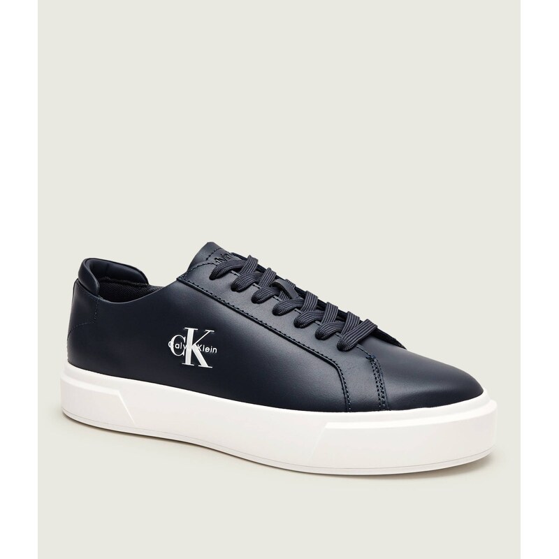 Calvin Klein Kožené tenisky BASKET