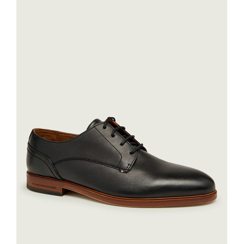 Tommy Hilfiger Kožené derby boty