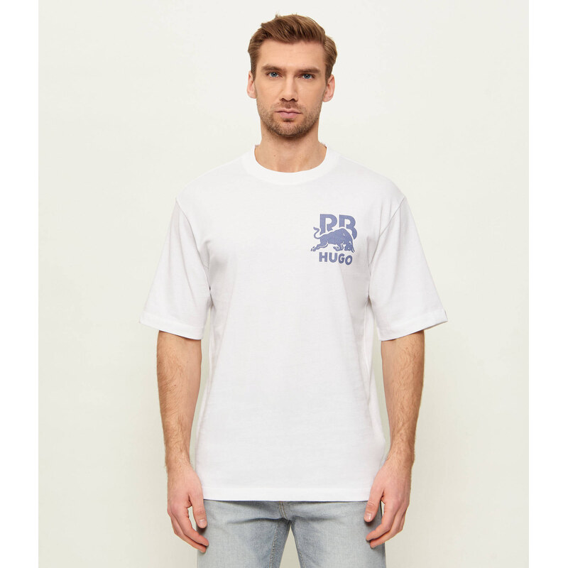 HUGO Tričko Delel_RB | Hugo x Racing Bulls | Relaxed fit