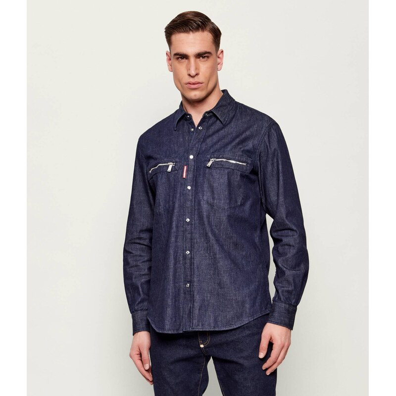 Dsquared2 Džínová košile Biker | regular fit
