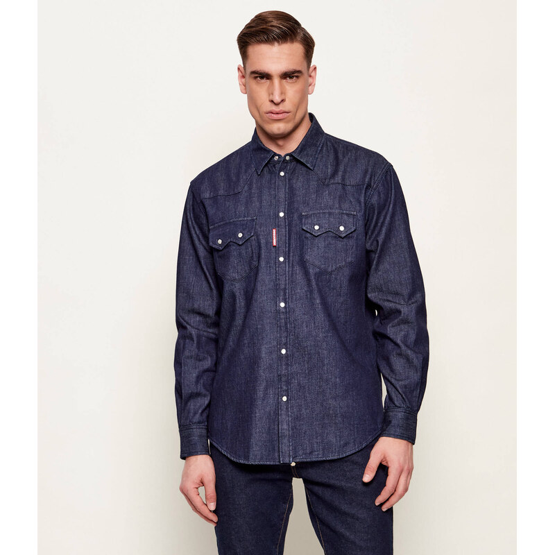 Dsquared2 Džínová košile Twin Peaks | Relaxed fit
