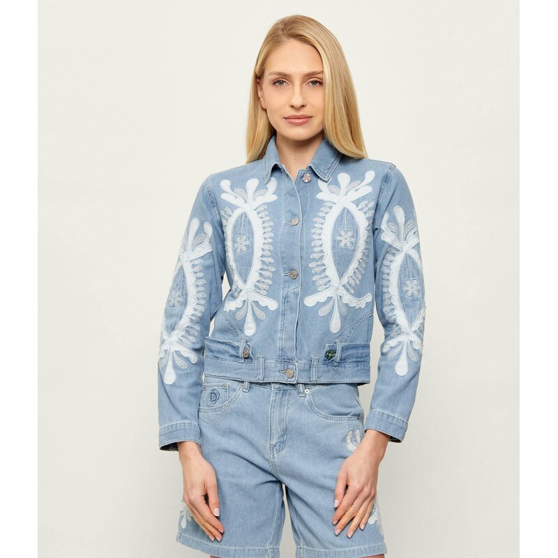 Desigual Džínová bunda CHAQ_BORDER | regular fit 113013291