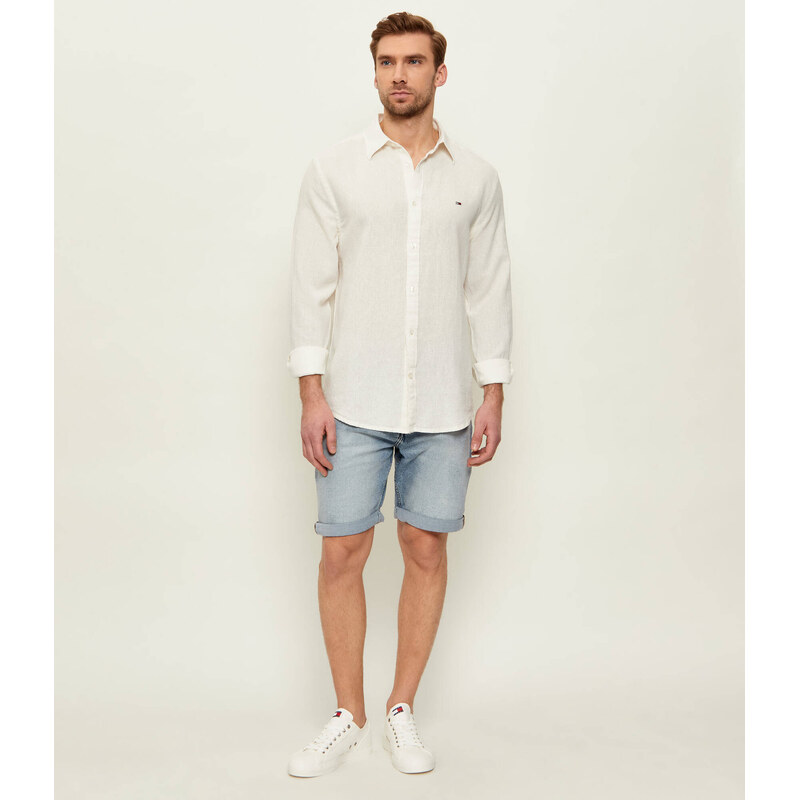 Calvin Klein Jeans Džínové šortky ABNER | Slim Fit | stretch