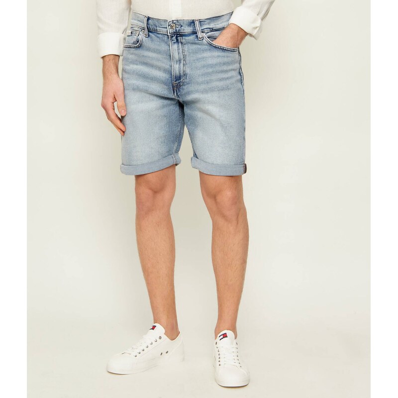 Calvin Klein Jeans Džínové šortky ABNER | Slim Fit | stretch