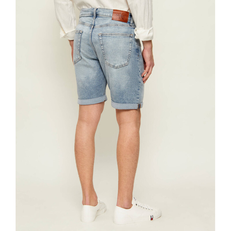 Calvin Klein Jeans Džínové šortky ABNER | Slim Fit | stretch