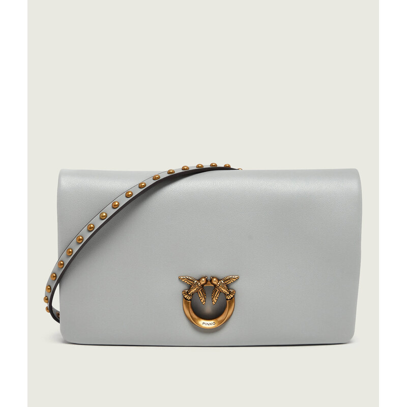Pinko Kožená psaníčko CLICK SOFT HORIZONTAL MINI