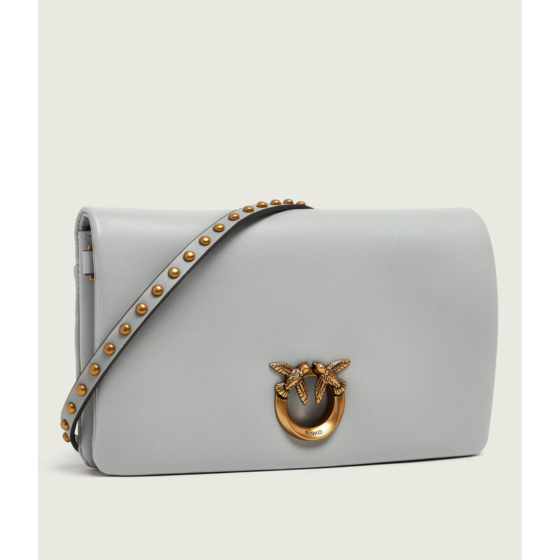 Pinko Kožená psaníčko CLICK SOFT HORIZONTAL MINI