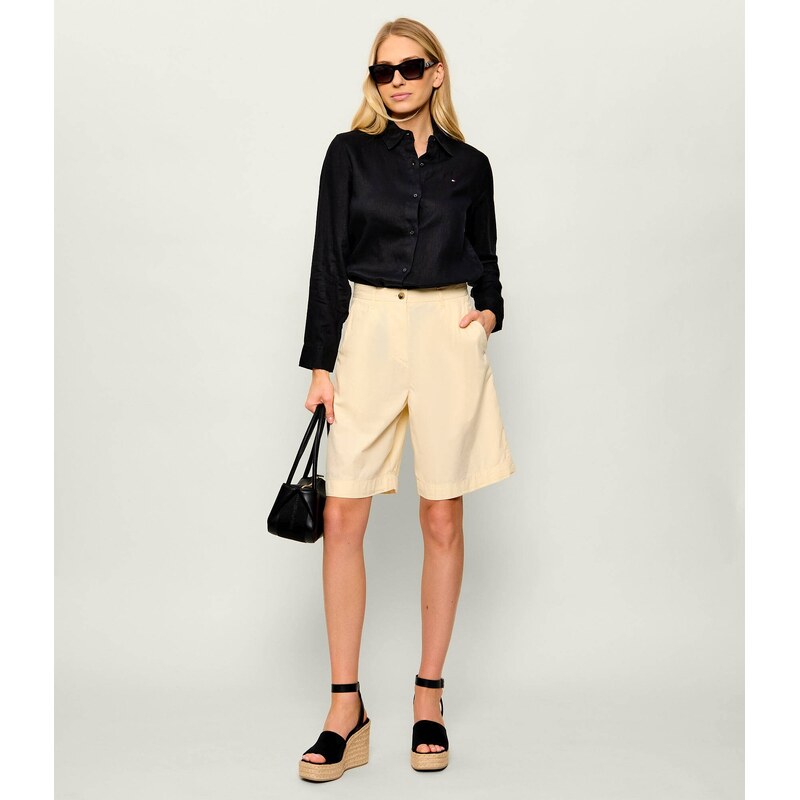 Tommy Hilfiger Lněná košile | Relaxed fit