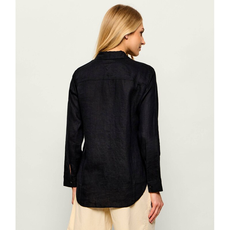 Tommy Hilfiger Lněná košile | Relaxed fit