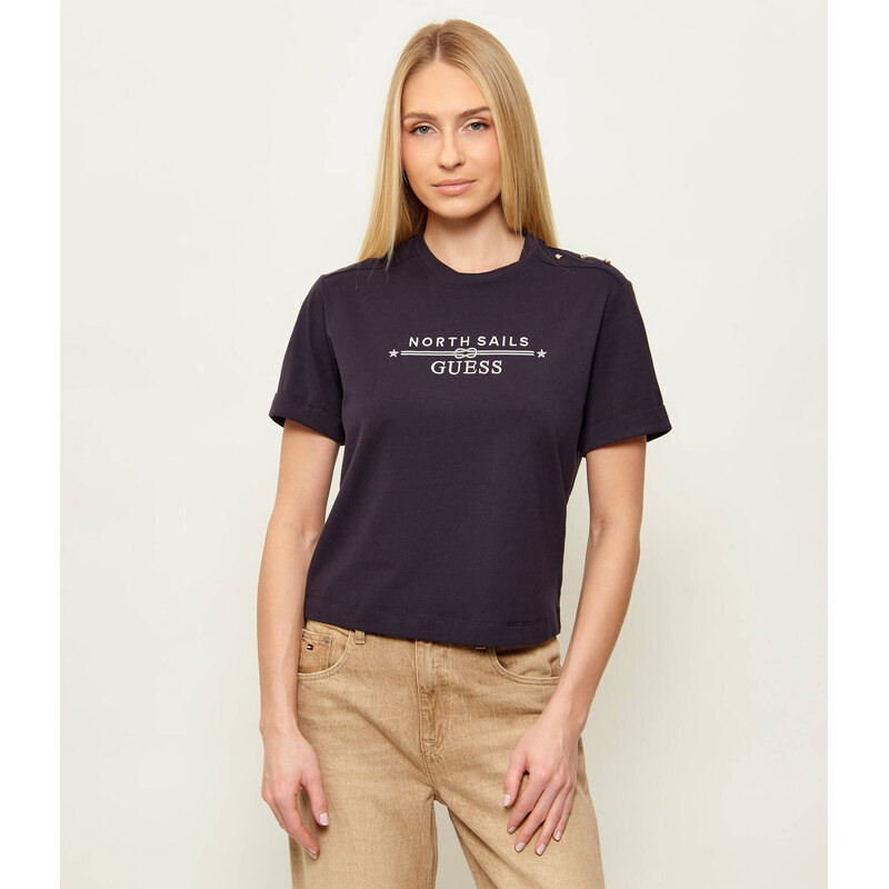 GUESS Tričko Guess x North Sails | regular fit