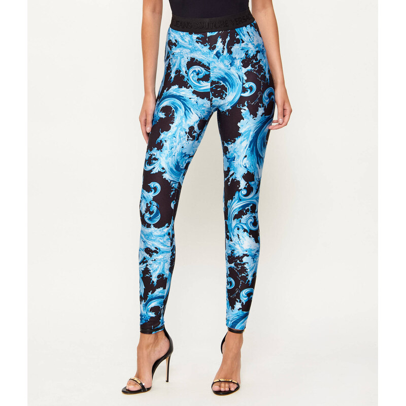 Versace Jeans Couture Legíny BAROCCO WAVE | Skinny fit 112884647