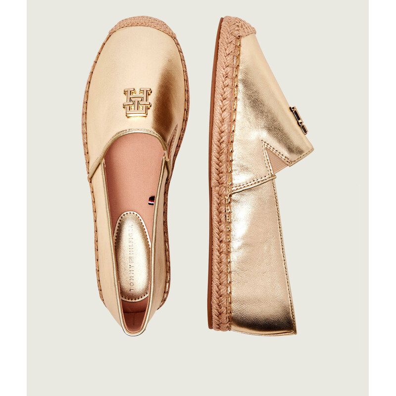 Tommy Hilfiger Kožené espadrilky