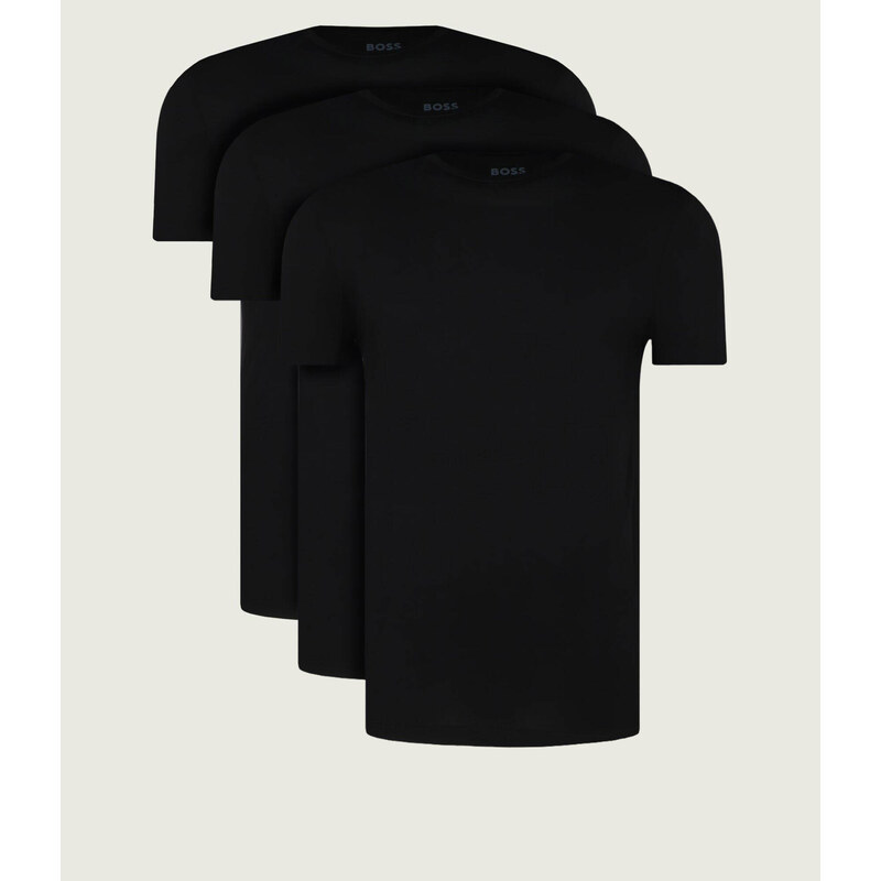 BOSS BLACK Tričko 3-pack RN 3P Bamboo | Slim Fit