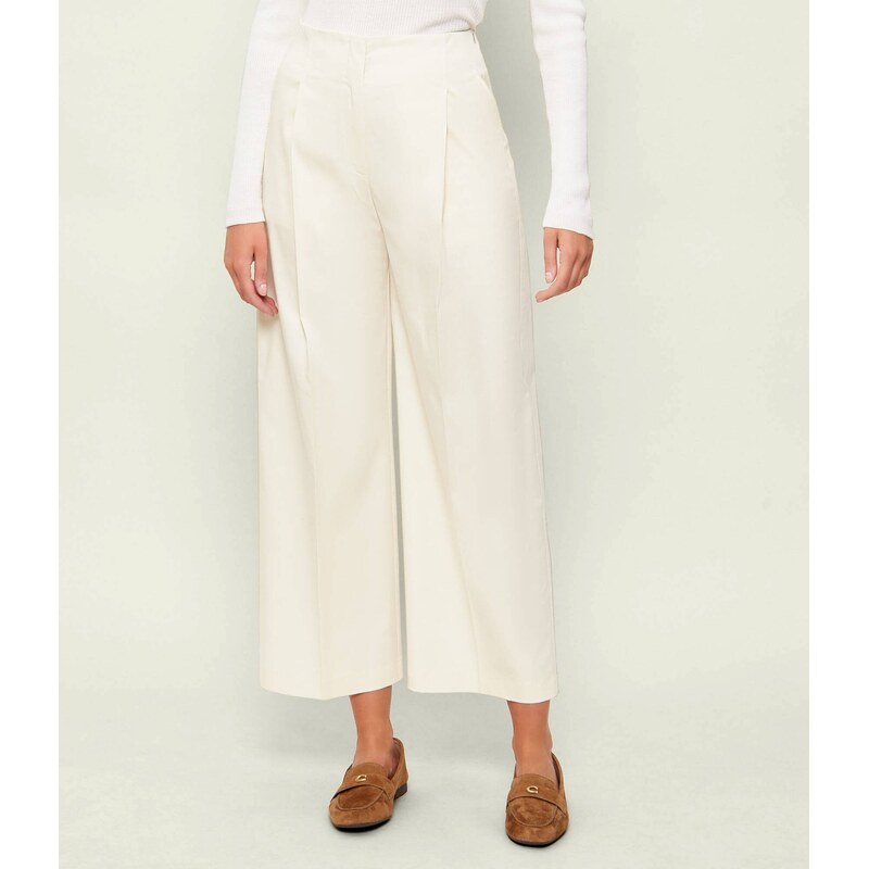 BOSS BLACK Kalhoty Tulotta | Relaxed fit | high waist