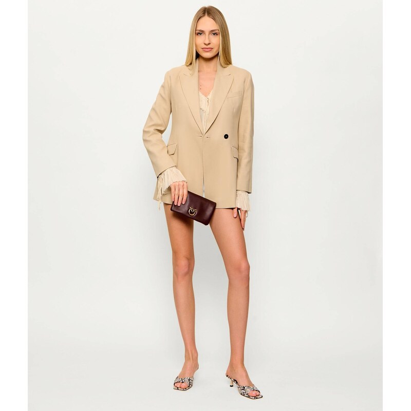 Pinko Kožená psaníčko CLICK SOFT HORIZONTAL MINI