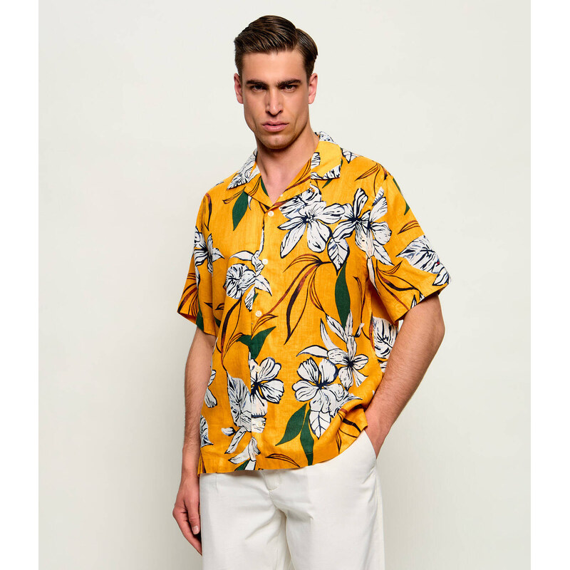 Tommy Hilfiger Lněná košile Resort | regular fit