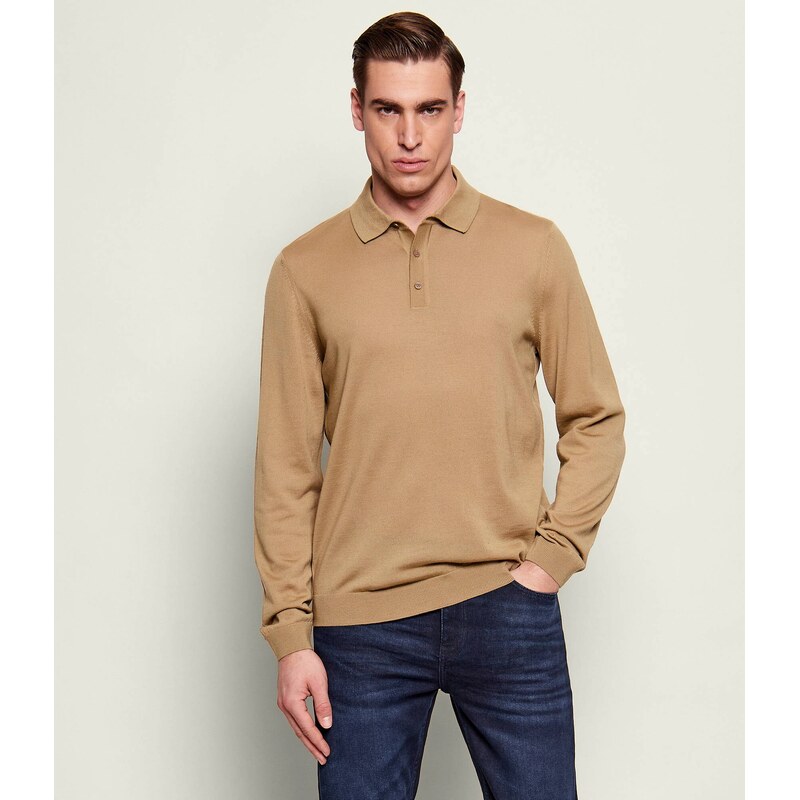 BOSS BLACK Vlněné polokošile Lancione | regular fit