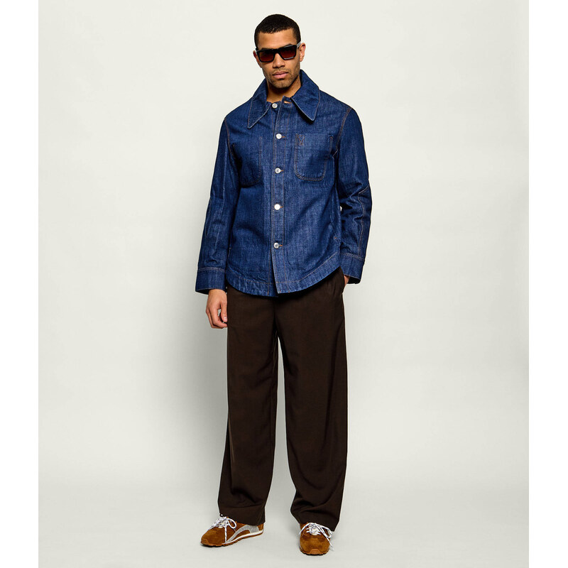 AMI Paris Džínová bunda | Oversize fit