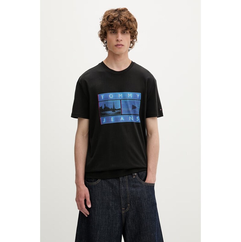 Tommy Jeans tričko pánské bavlněné