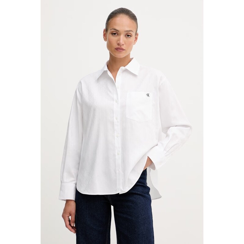 Calvin Klein Jeans košile dámská bavlněná