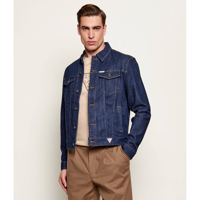 Guess Jeans Džínová bunda TRUCKER | Slim Fit