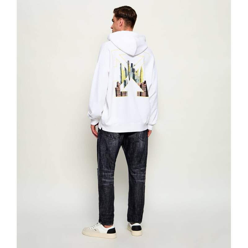 OFF-WHITE Mikina PALACE ARROW | Relaxed fit