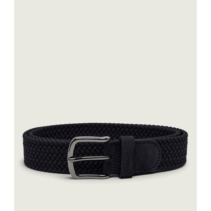 BOSS BLACK Opasek Sash-WnE-Sd_Sz35 | semiš