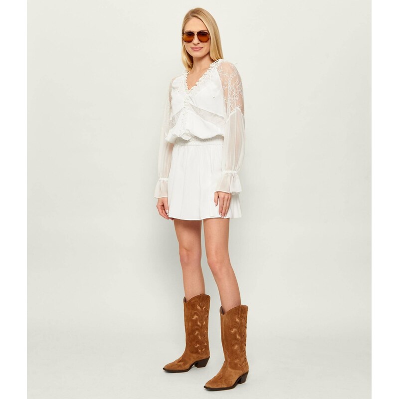 AllSaints Kovbojské boty DOLLY | semiš
