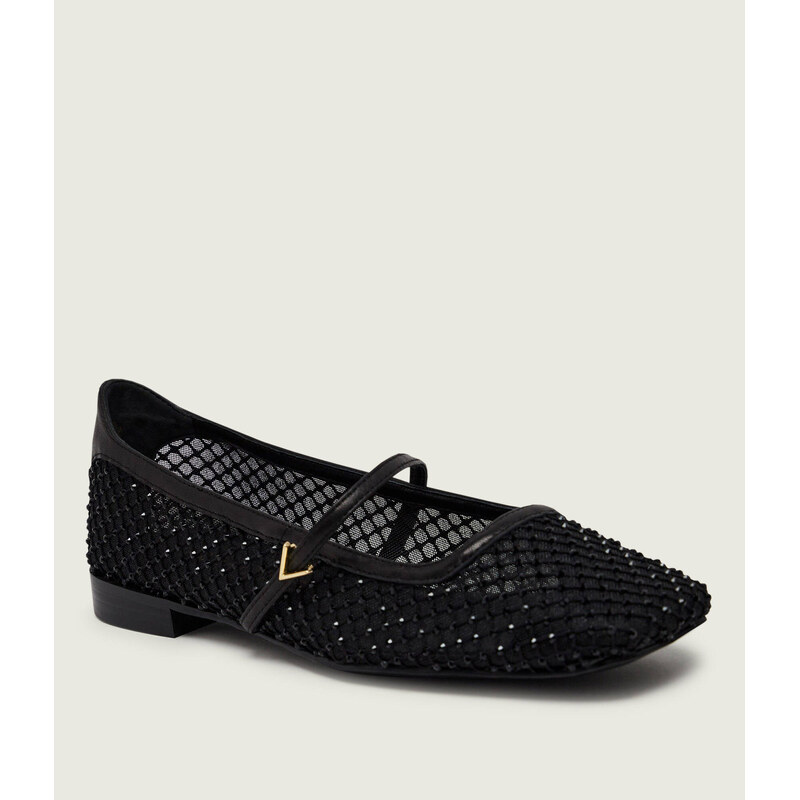 Valentino Baleríny CRYSTAL s přídavkem kůže 115483372