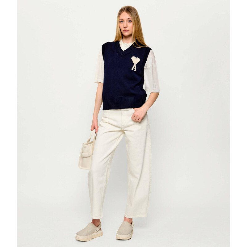 UGG Kožené mule 2v1 W GOLDENSTAR CRACKLE CLOG