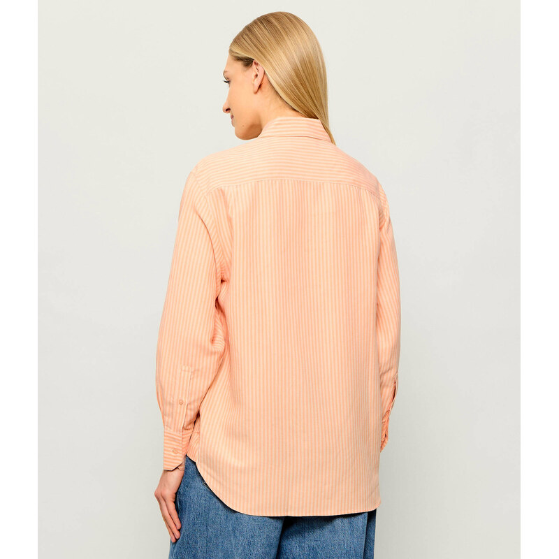 Lacoste Lněná košile | Oversize fit