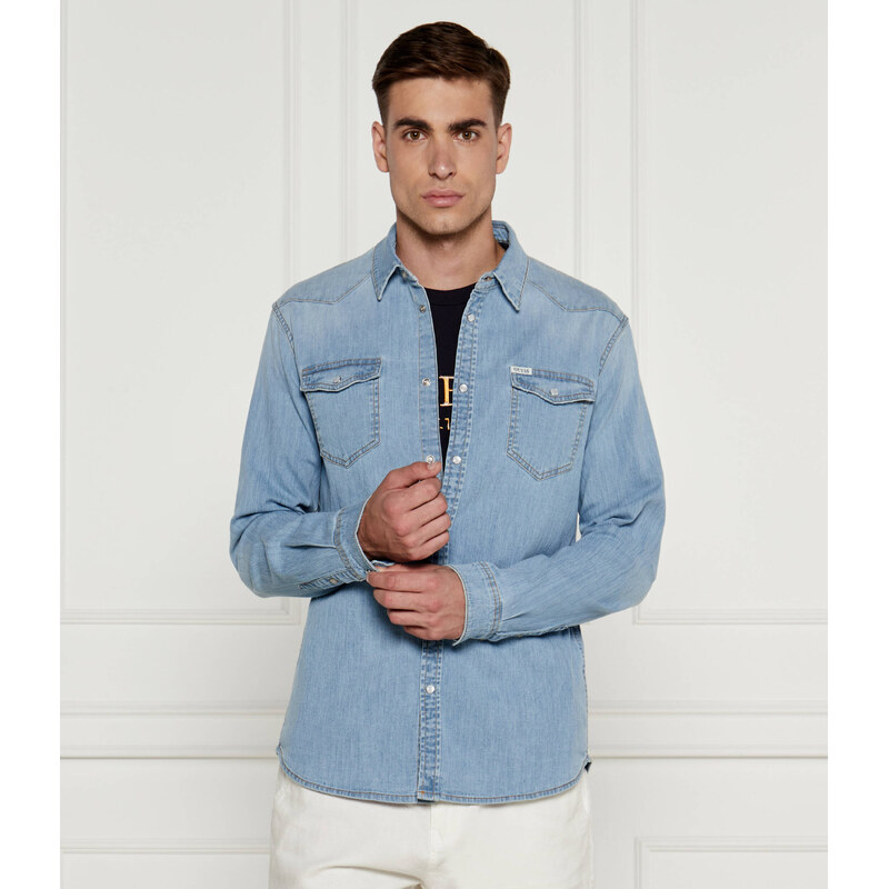 GUESS Džínová košile | Slim Fit