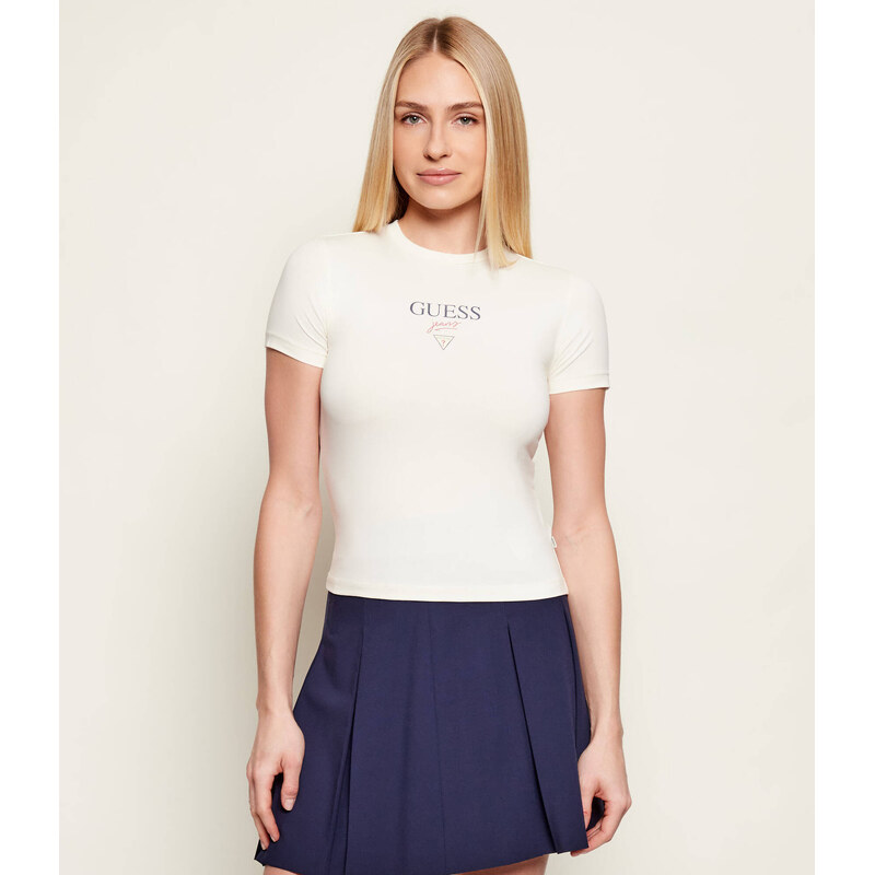 Guess Jeans Tričko BABY BAKER | Slim Fit