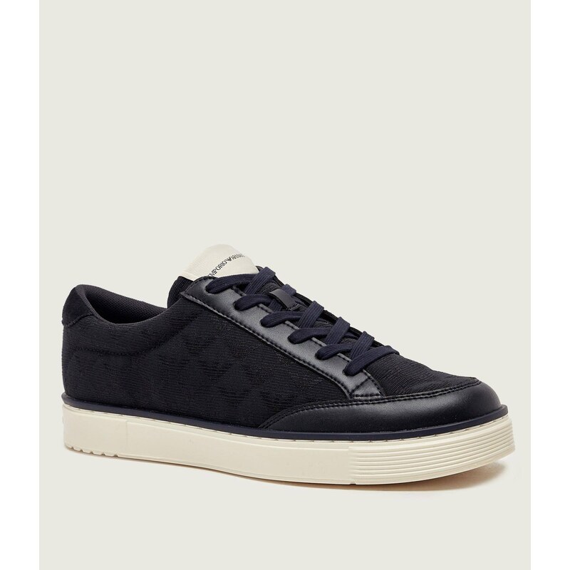 Emporio Armani Tenisky s přídavkem kůže