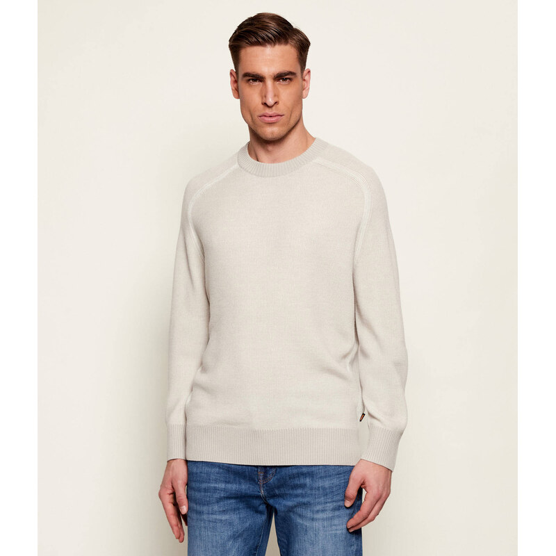 BOSS ORANGE Vlněný svetr Akajer | Relaxed fit