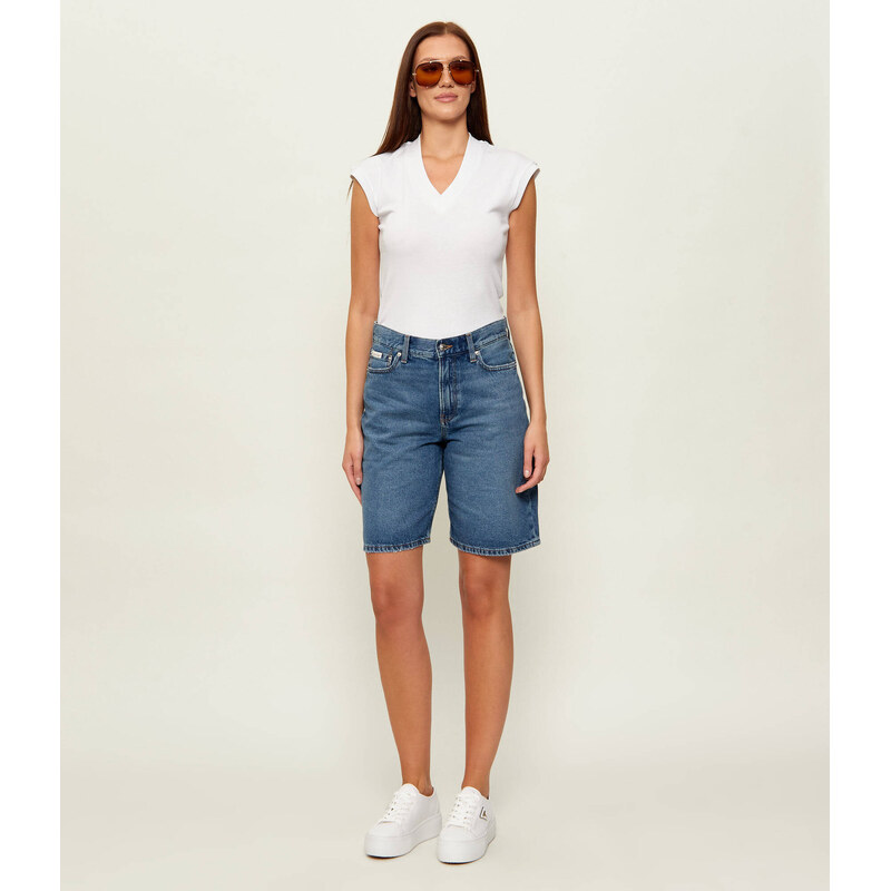Calvin Klein Jeans Džínové šortky CAROLINE | Relaxed fit | mid rise