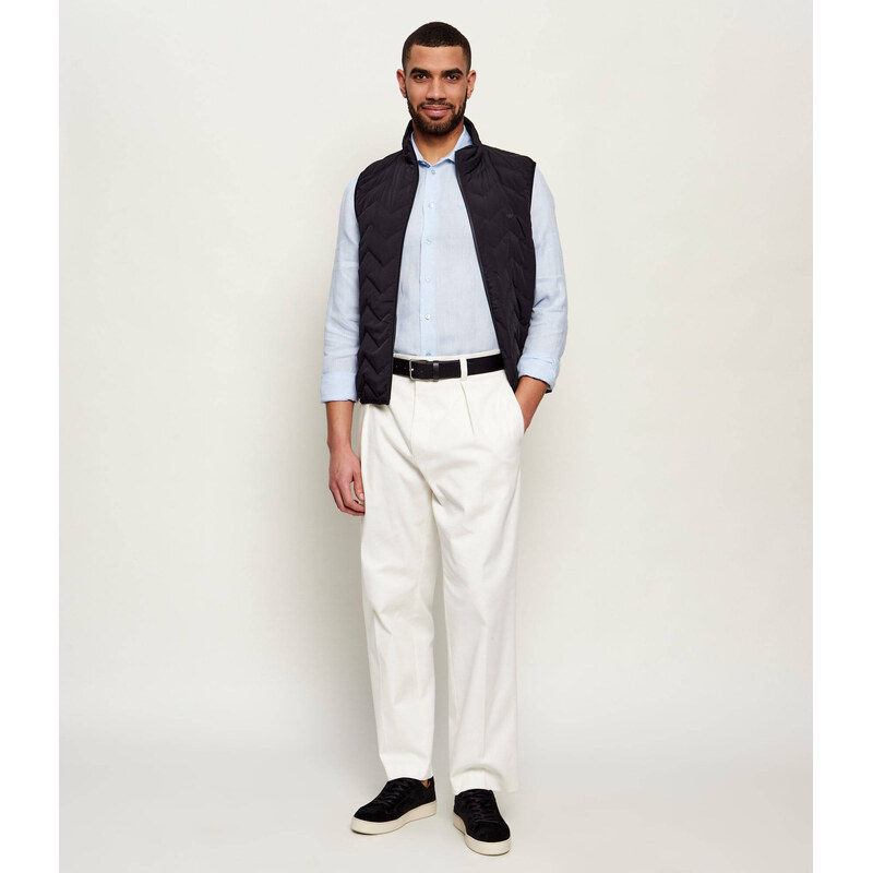 Emporio Armani Lněná košile | regular fit