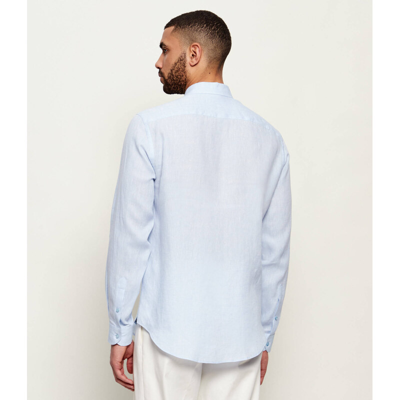 Emporio Armani Lněná košile | regular fit