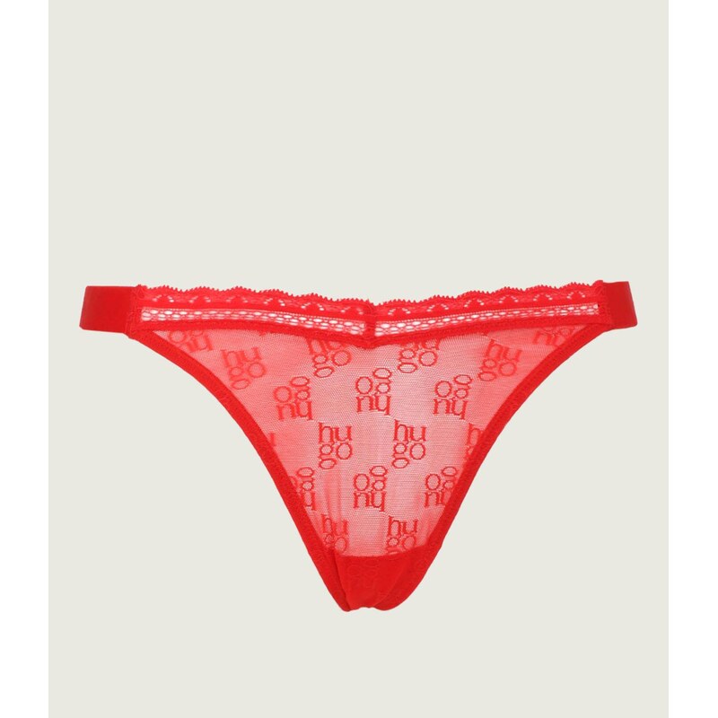 Hugo Bodywear Krajkové tanga SARTORIAL 112355501