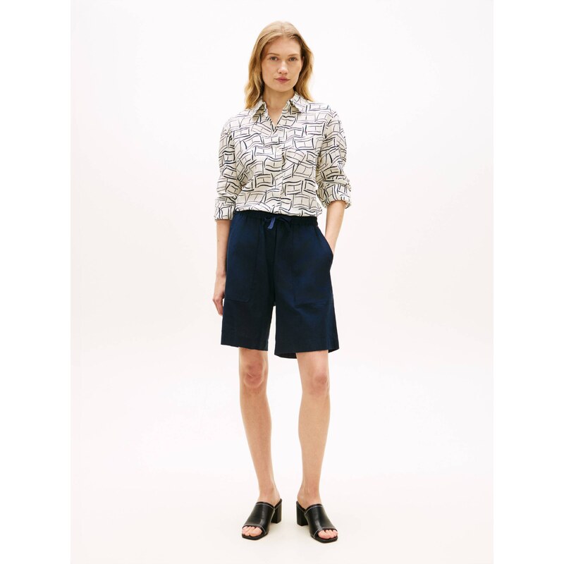 Tommy Hilfiger Lněná košile | Relaxed fit