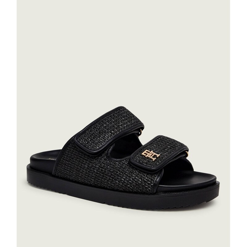 Tommy Hilfiger Pantofle s přídavkem kůže