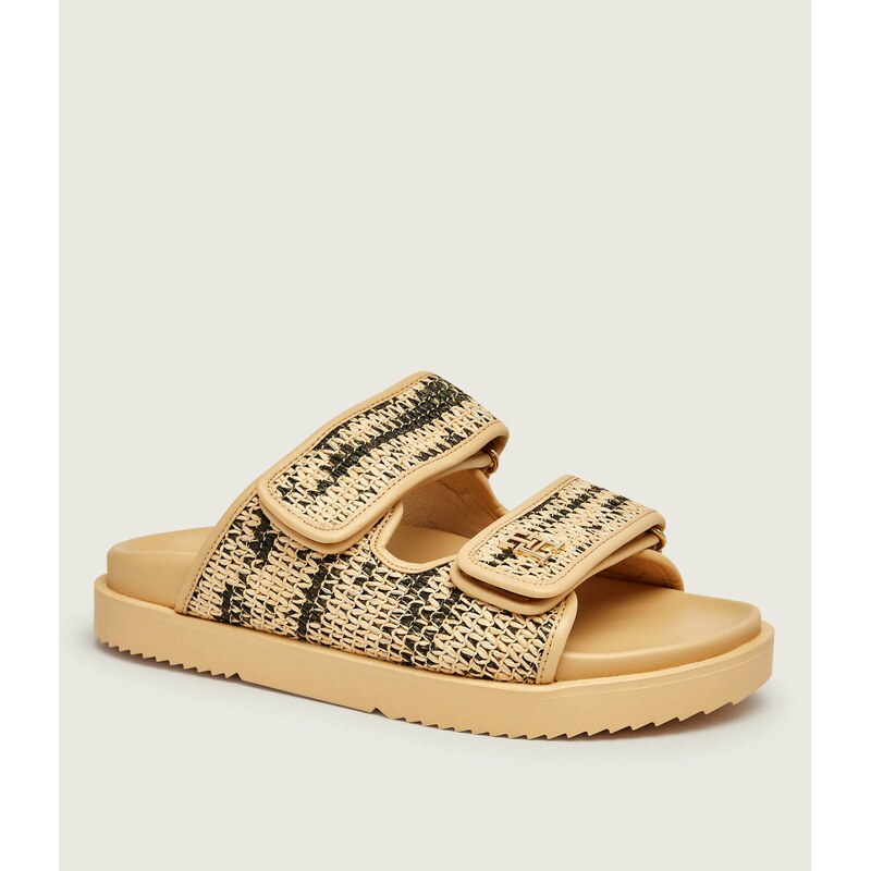 Tommy Hilfiger Pantofle s přídavkem kůže