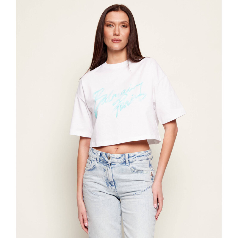 Balmain Tričko | Cropped Fit